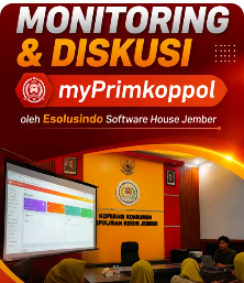 Monitoring dan Diskusi myPrimkoppol oleh Tim Esolusindo